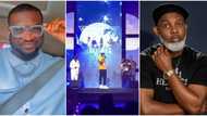 Peter Okoye of Psquare stuns many as he gifts physically-challenged comedian N1m at AY Live show, video trends