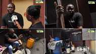 Blind man who produces liquid soap, insecticide, inspires people in emotional video, shares life story