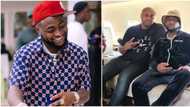 “Oga is coming”: Davido’s logistics manager, Isreal DMW, gives update, shares airport view, many react