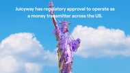 Juicyway secures money transmitter approval across 48 US states