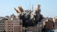 Tension as Israeli airstrike demolishes 12-storey building in Gaza