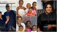 "If no be charm": Adekaz's 1st wife marks Val with kids as he vacations in Maldives with Mercy Aigbe