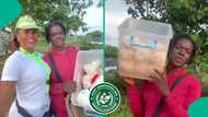 Young girl selling popcorn at NYSC camp trends after sharing JAMB score, voice draws attention
