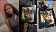 Lady frames her friend's favourite WhatsApp sticker, turns it into birthday gift in funny video