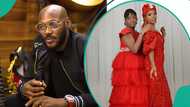 2Baba and Annie Idibia: Emotional video as singer bonds with actress’ daughters, Sunmbo Adeoye’s sons