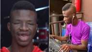 "See you at the top": Blind Nigerian DJ stuns many as he performs in video, people gush over his talent