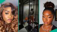 Lady cries out after entering Lagos club only to find a 'prison' inside: "Are we at the right place?"