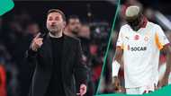 Galatasaray coach reacts after losing to Trabzonspor in Victor Osimhen’s absence