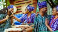 "Happy birthday wifey": Kunle Remi marks wife's b'day, shares shopping experience with her
