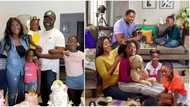 Fans say lovely digital painting of Mercy Johnson & family should be cover for new home economics textbooks