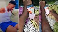 "He is in love": Man without hands sends messages on WhatsApp using his legs, video inspires many