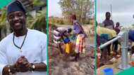 VeryDarkMan funds borehole projects in Ghana, video divides Nigerians: "Money wey we contribute?"