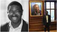 Nigerian Dapo Akande becomes first black law professor to be honoured with a portrait at Oxford University (photo)