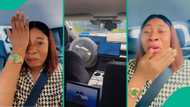 Nigerian lady breaks down in tears after entering driverless car in China, video triggers reactions