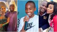 Go for paternity test: Nigerians tell Mercy Aigbe’s ex-hubby, claim son resembles actress’ new husband Adekaz