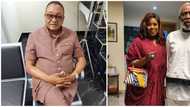 Olu Jacobs will not suffer: Jide Kosoko reacts to emotional photo of Nollywood star, prays for wife Joke Silva
