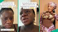 Nigerian man teases pregnant wife over face transformation, she reacts, video trends