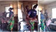 Is it by force? Reactions as man 'aggressively' romances wife, forces her to dance with him in video