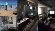 It's so beautiful: House built with aluminium sheets wows many with its adorable and classy interior
