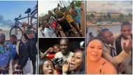 "Dis guy don enter night bus": Man riding bicycle from Benue to Lagos to meet Davido arrives after 15 days