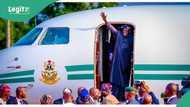 Tinubu returns to Nigeria after visit to China, UK, presidency releases video