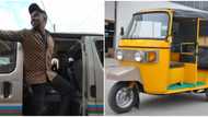 Mixed reactions as Nigerian lady buys keke for man seeking her hand in marriage, ignores her jobless brother