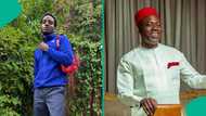 Gov Soludo's son Ozonna ignites online reactions as he debuts new look, fans cheer him on: "Go girl"