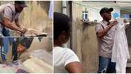 People cheat me because I can't see; Blind Nigerian man who has been a dry cleaner for 20 years says in video