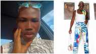 Nigerians react as man claims he was arrested for crossdressing in Lagos, shares photos