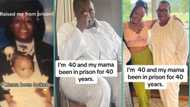 "She has been in prison for 40 years": Lady whose mum was arrested when she was born posts sad video
