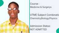 Boy who got 304 in JAMB 2024 sad as UNIZIK denies him admission, shares course he applied for