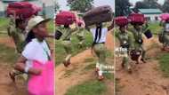 "Never going back": Nigerian youth corps members run out of camp with their bags, video causes stir