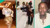 Tonto Dikeh's video amid her alleged comments in WhatsApp group chat shared by VDM triggers backlash