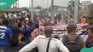 Rivers crisis worsens as community women barricade airport, passengers stranded, video trends