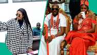 2Baba’s wife, Natasha Osawaru stirs reaction following introduction of herself at Edo Assembly