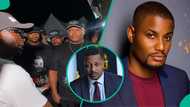 Man reacts as Alexx Ekubo's uncle shares his honest opinion about IK Ogbonna during burial