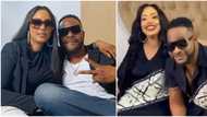 She has my mumu button now: Actor Bolanle Ninalowo proudly shows off his beautiful wife in matching outfits