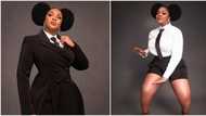 Somebody's daughter: Eniola Badmus stuns colleagues & fans with cute pre-birthday shoot, many react