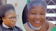 “I No Fit Try This with Hubby”: Nigerian Lady Barbs Her Hair Without Informing Husband, Shows Him