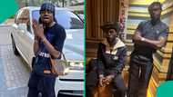 Burna Boy's associate Rahman Jago's cryptic post sparks speculation: "No put us for suspense"
