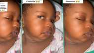 "She is so pretty": Little baby gives her mother bombastic side eye, funny video goes viral