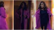 Video: Funke Akindele amazes fans as she jumps on the silhouette challenge