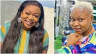 Actress Ruth Kadiri announces return to social media with blonde look