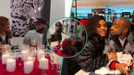 Valentine’s Day Davido and Chioma take the lead as singer spoils wife with gifts, lavish dinner date