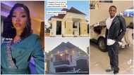 "EFCC dey come": Nigerian lady shows off houses she and hubby got in 6 months, says God is good in video