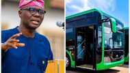 "This is beautiful": Sanwo-Olu releases photos of first batch of electric buses for Lagos public transport