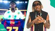 FC Barcelona showcases Zlatan Ibile during Camp Nou visit ahead of Celta Vigo clash, shares video