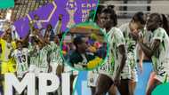 “Is she the one?": Fans ask gospel singer after lovely message to Super Falcons star
