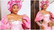 Media personality Kiekie glows in pink for her baby's dedication party