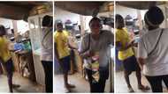 'Naira scarcity': Man resorts to trade by barter, exchanges detergent for a plate of rice in viral video